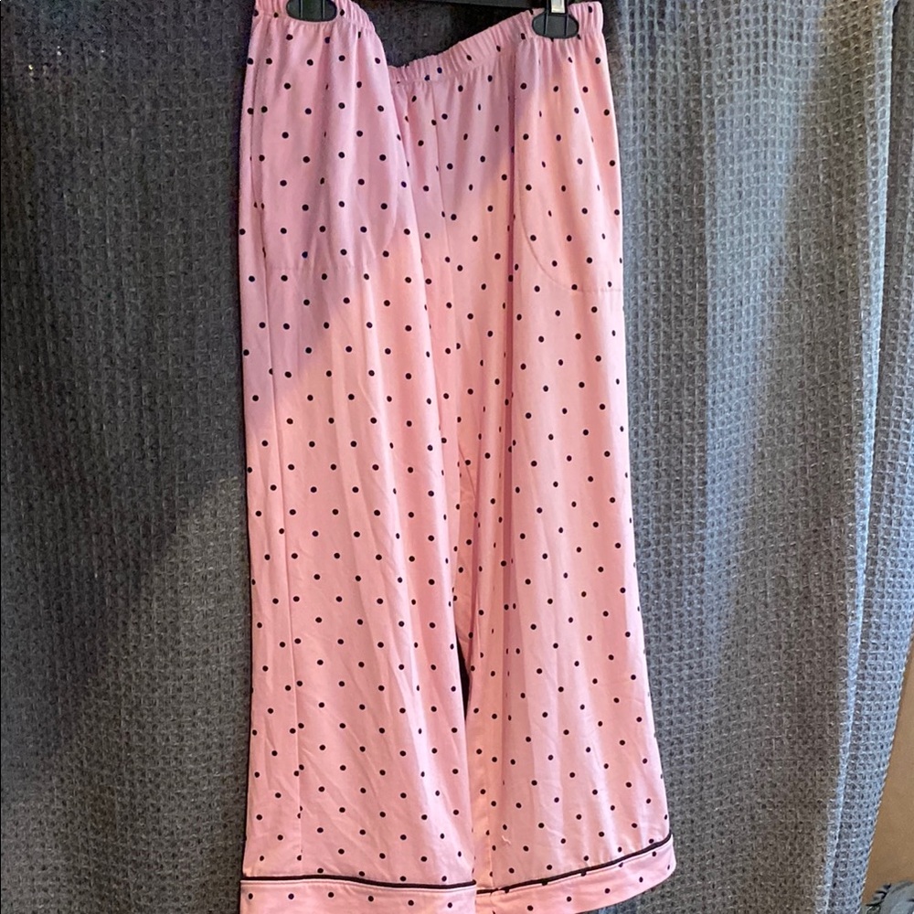 Pink Polka Dot Lounge Pants